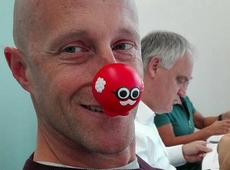 Koen Verberck en co steunt de Rode Neuzenactie