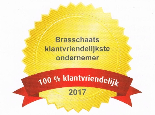 klandvriendelijkste ondernemer van Brasschaat 2017 klandvriendelijkste ondernemer van Brasschaat 2017