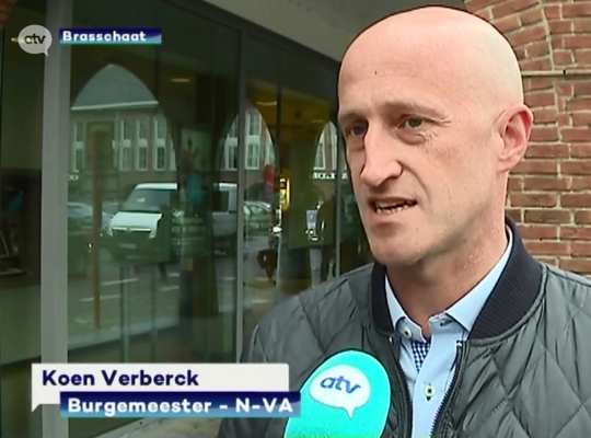 Koen Verberck op ATV Koen Verberck op ATV