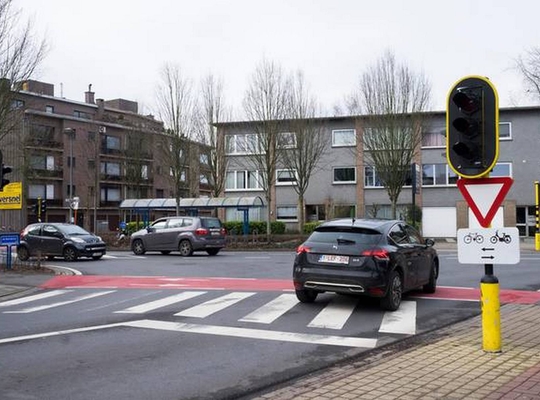 kruispunt Prins Kavellei-Borrekeslei-Bredabaan kruispunt Prins Kavellei-Borrekeslei-Bredabaan