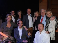 Karina, Dirk, Carine, Erik, Philip, Diane, Sven, Jean-Pierre en Inez
