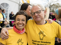 Adinda Van Gerven en partner Miel
