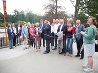 Parking 'groene hoek' ingehuldigd door schepen Luc Sevenhans