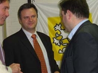 burgemeester Dirk De Kort op bezoek bij N-VA Brasschaat